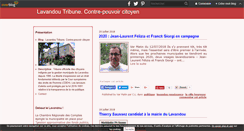 Desktop Screenshot of lavandou-tribune.com