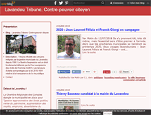 Tablet Screenshot of lavandou-tribune.com